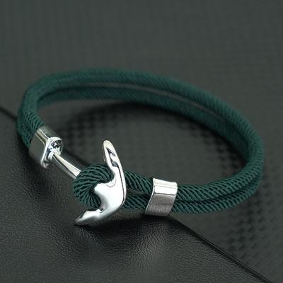 Pulsera de Ancla Náutica para Hombre Cuerda de 4 mm Grado A Pulsera de Surf Accesorios Geniales para Motociclistas al Aire Libre Pulsera Hombre Pulsera de Yoga