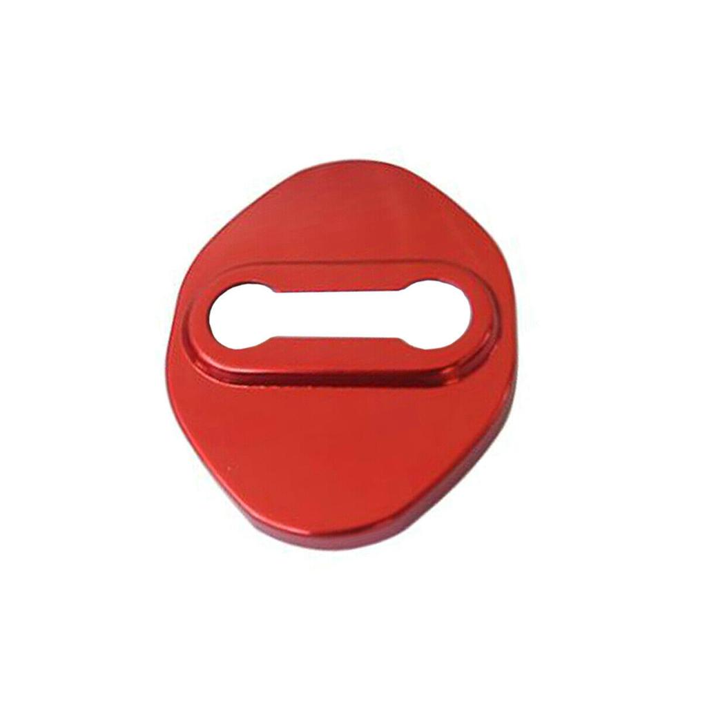 4PC For Toyota Corolla 2014- Red Accessories Door Lock Protective Cover Trim