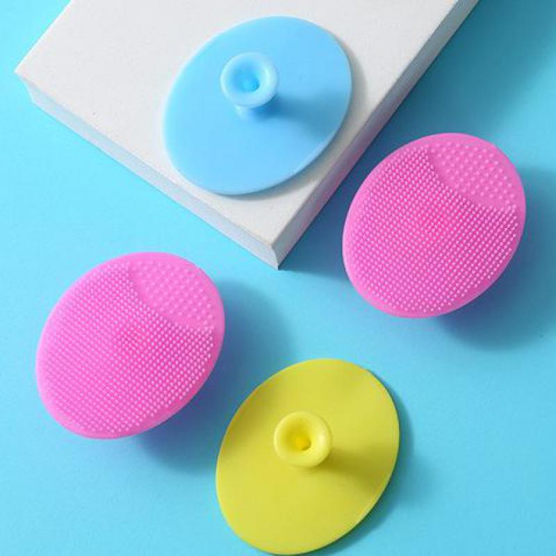 Perie de curățare a feței din silicon pentru îngrijirea pielii porilor profundi, instrument de curățare pentru exfoliant, nou mini exfoliator moale pentru curățare profundă