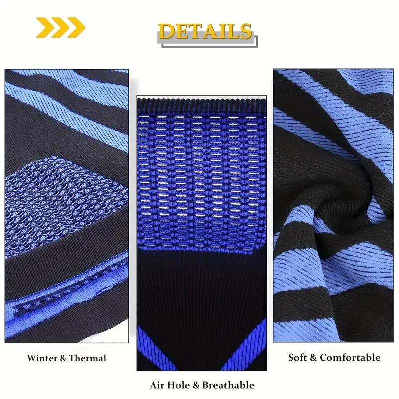 Breathable Comfortable Thermal Knitted Scarf Faces Cover Neck Warmer Bicycle Cycling Ski Tube Scarf Hiking Mask Riding Face Mask