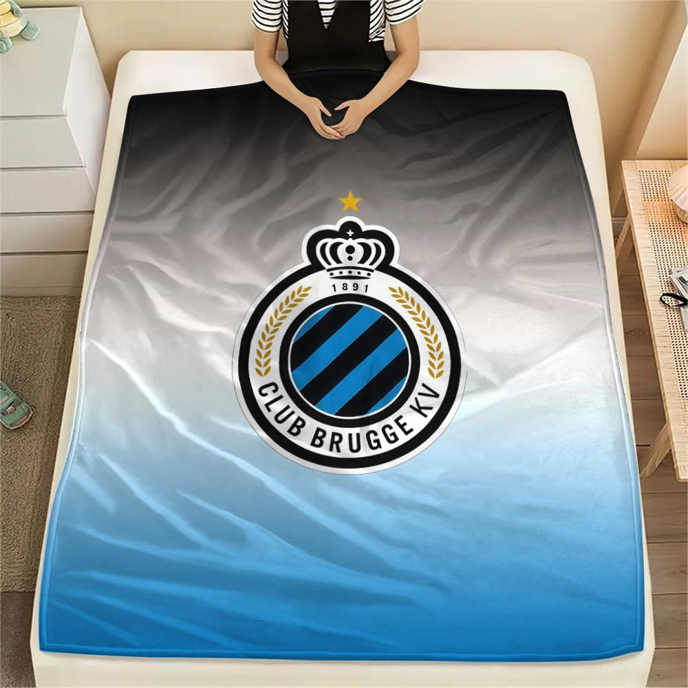 Club Brugge KV Flannel Blanket, High Quality Comfortable for All Seasons, Home Decor, Warmth and Comfort