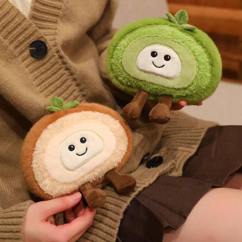 Latest Swiss Roll Cake Doll Kawaii Stuffed Plush Toy Handmade Doll Cartoon Anime Cute Children's Birthday Gift Fun Doll