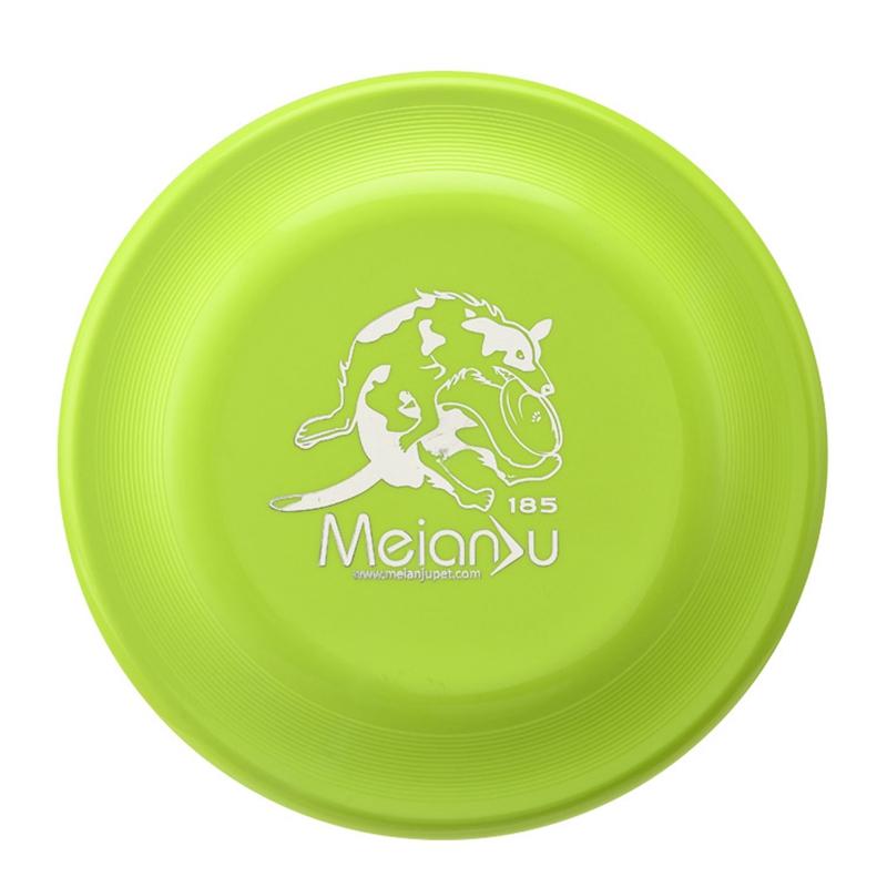 18.5/23.5cm Pet Silicone Training Dog Flying Discs Toy Interactive Dog Chew Toy Resistance Bite Soft Rubber Toys Flying Discs