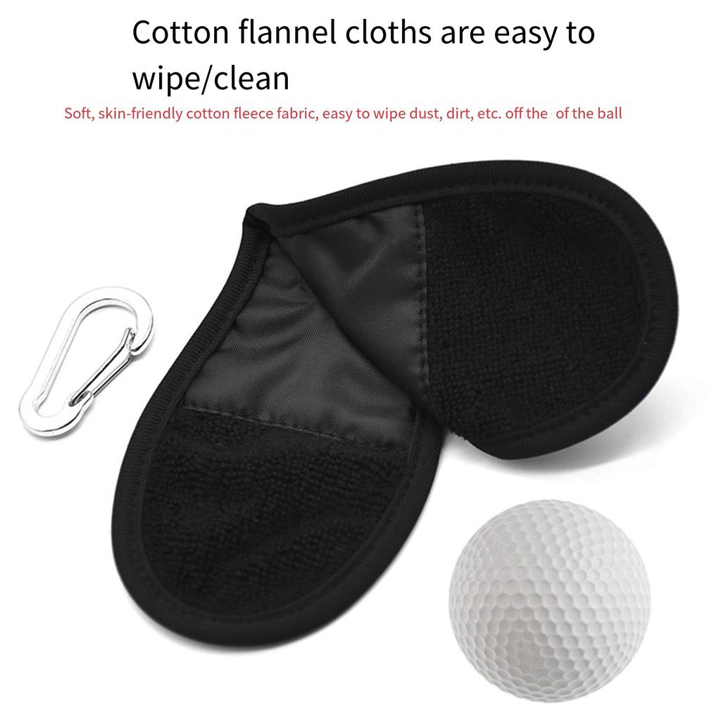 Multifunktionales Golfzubehör Handtuch Dickes Saugfähiges Golfball-Reinigungstuch für den Golfplatzgebrauch