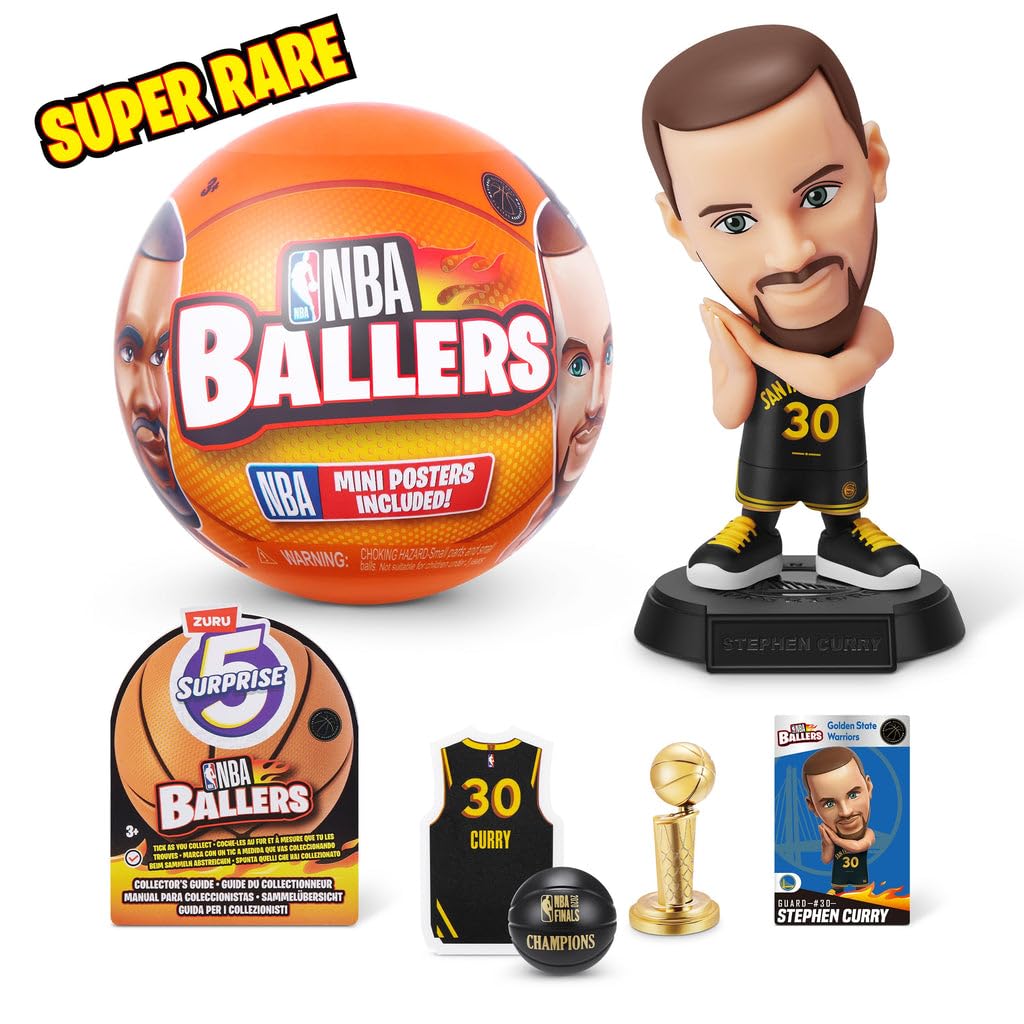 5 Surprise NBA Ballers Series 1 Ballers Series 1 Capsule Figure ZURU [Item]