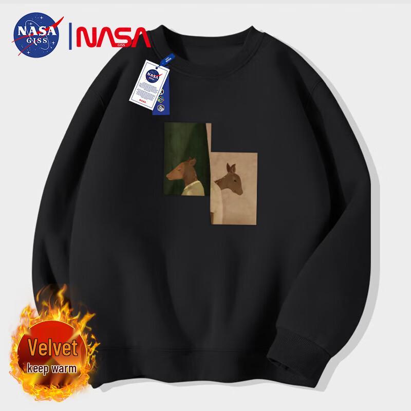 

NASA GISS Men s Trendy Loose Fit Long Sleeve Sweatshirt XL