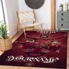 Liverpool Fc Personalized Name Floor Rug Office Rug Design For Game Room Hallway Bedrooms Living Rooms Antislip Carpet Anime Office Decor