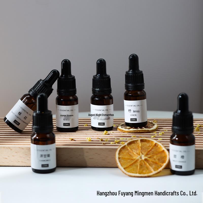Aroma Candle DIY Kit: Essential Oil, Plaster Diffuser, Long-Lasting Fragrance