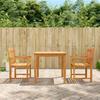 Vidaxl 3-Cz. Garden Furniture Set, Solid Acacia Wood