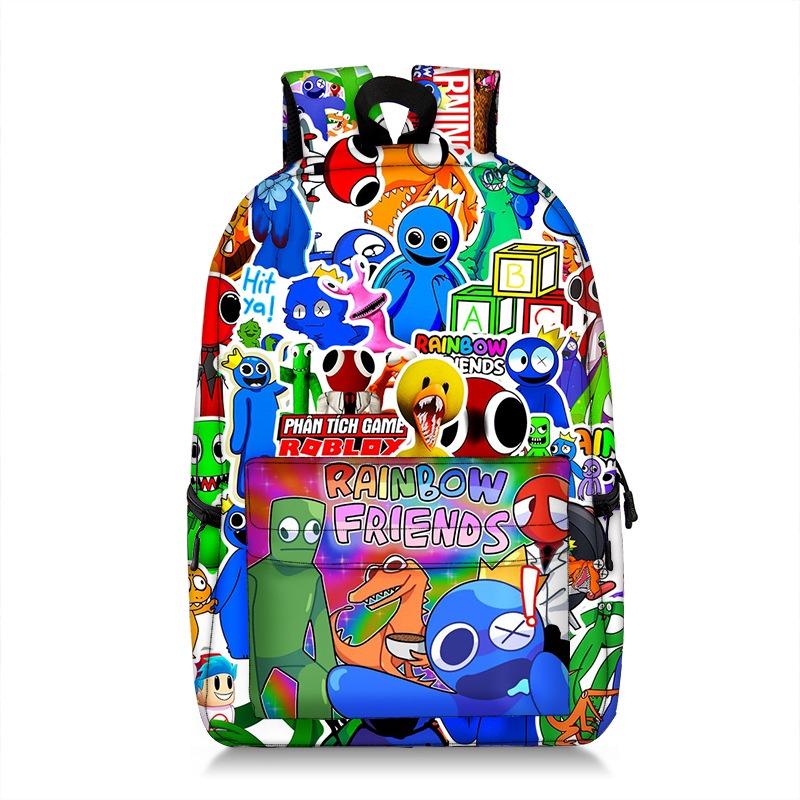 Roblox Rainbow Friends Backpack Lightweight Durable Adjustable Straps