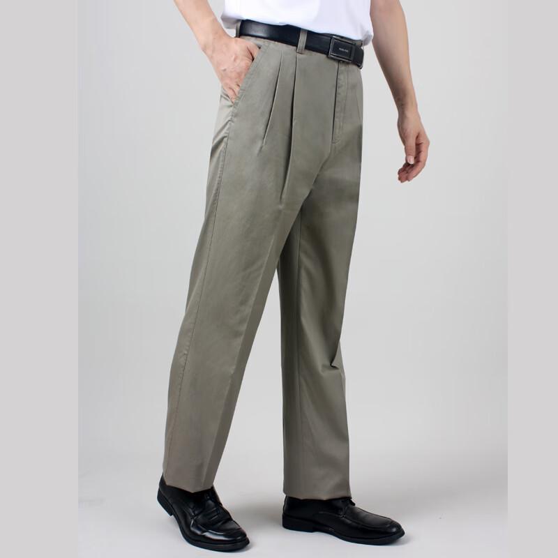 

Young River Men s Business Casual Loose Fit Trousers 39