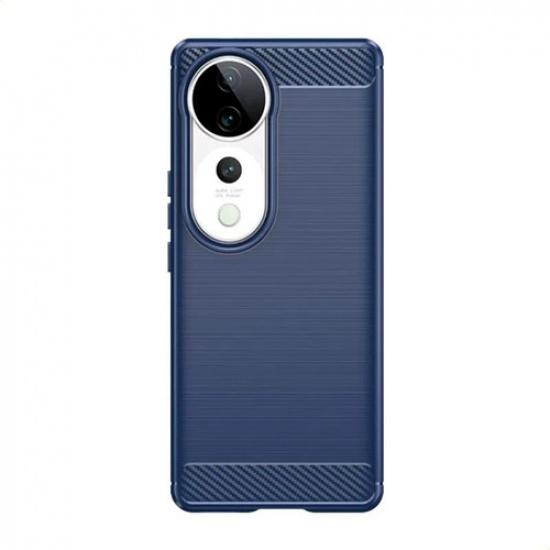 Phone Case For Vivo V40 Pro ,flexible Tpu Fiber Protective Cover For Vivo V40 Pro