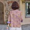 2026 New Arrival: Chinese-Inspired Spring/Summer Shirt for Middle-Aged & Elderly Women, Three-Quarter Sleeves