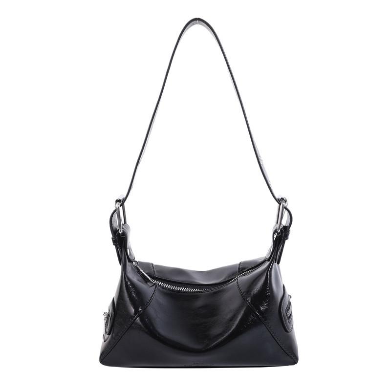 Silver Bag Women's Large Capacity 2025 New Trendy Popular Super Fire High Sense Shoulder Underarm Bag Crossbody Commuter Bag