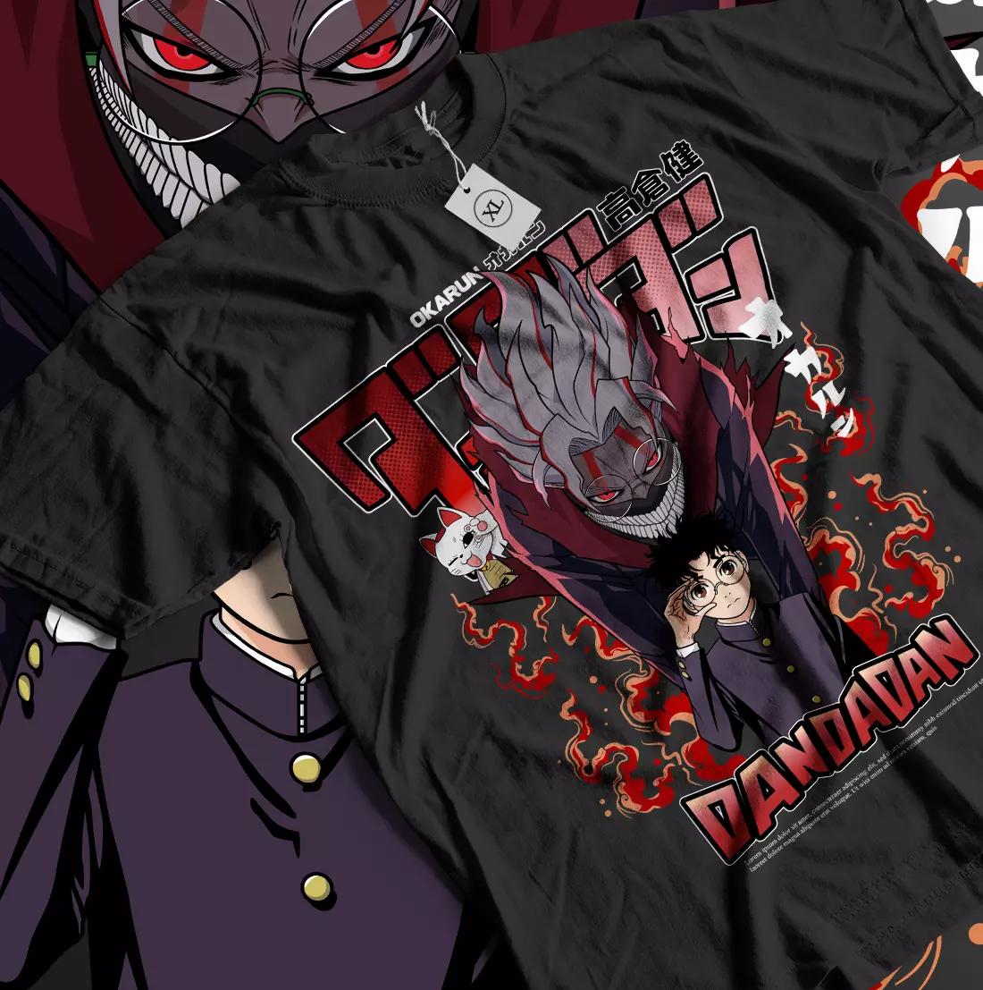 

Dandadan Okarun T-shirt Okarun Momo Ayase Gift Japanaise Anime Shirt All Size 4XL