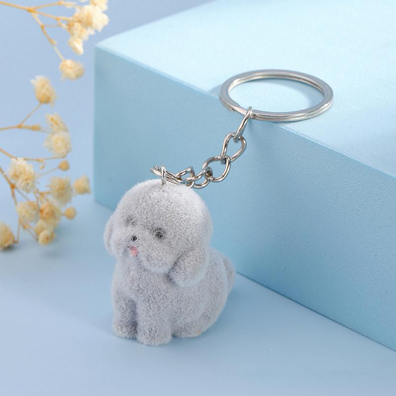 

Милый 3D брелок в виде собаки, собачка, пара, мобильный телефон, брелок для автомобиля, наушники, рюкзак, подвески, сумка, декор