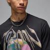 Jordan Crew Neck Casual Comfortable Short Sleeve T-Shirt Men Tops Black White HJ2348-010