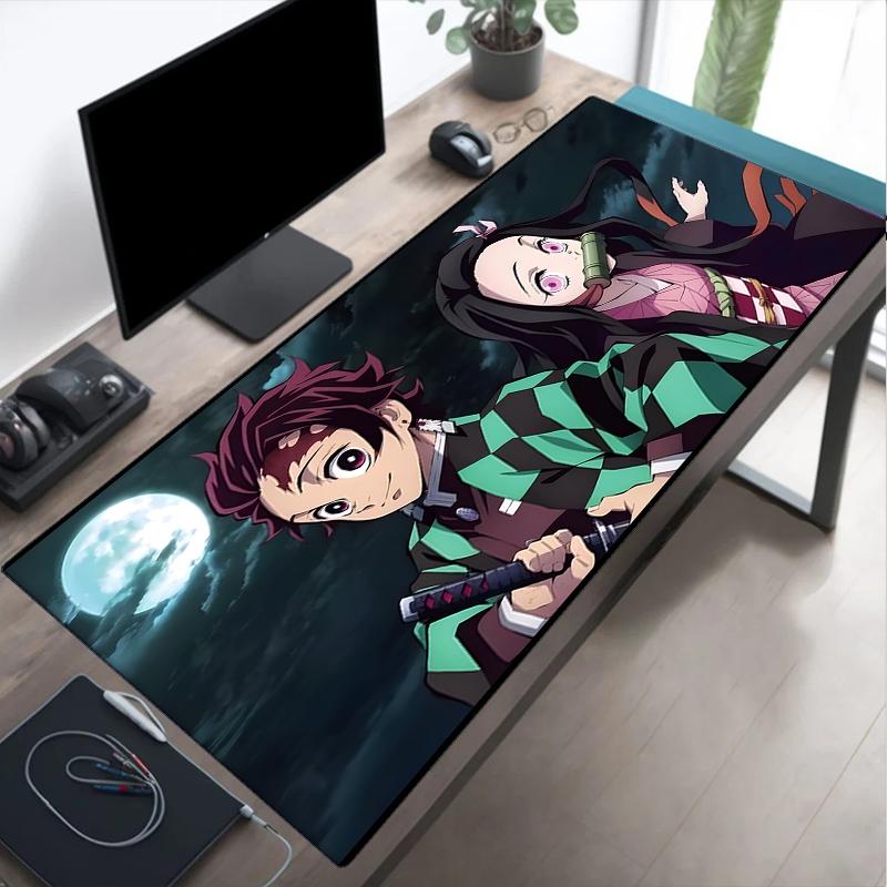 Powerful Demon Anime Mouse pad, Gaming Mouse Pad, keyboard pad, Desk Decor for computer notebook Fan Gift Birthday Gift