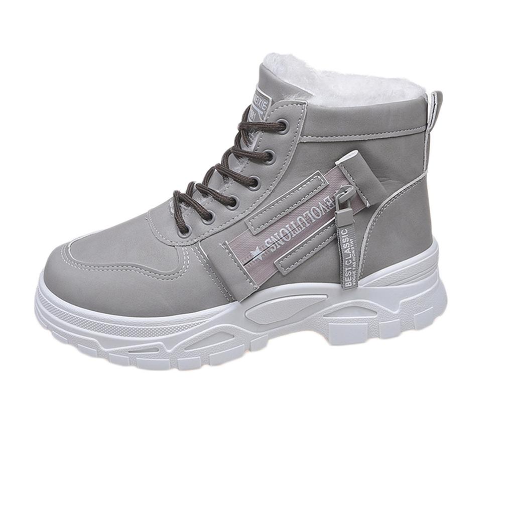Fashion Retro Winter Snow Boots for Women Casual High-top Shoes Warm Women Sneakers Platform Ankle Boots Zapatillas De Mujer New Boots