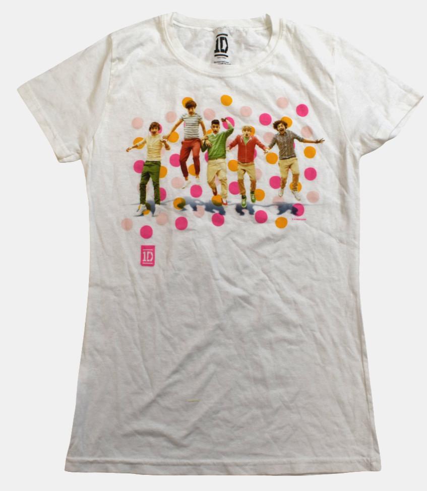 1D One Direction для подростков Гарри Стайлс, Лиам, Зейн, Найл Белая рубашка Новая Средняя Унисекс Футболка L