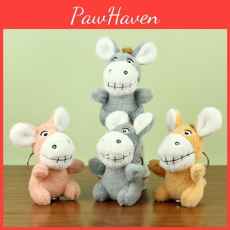 Plush Donkey Irresistible Keychain Cuddly Bag Accessory Perfect For Childrens Gifts