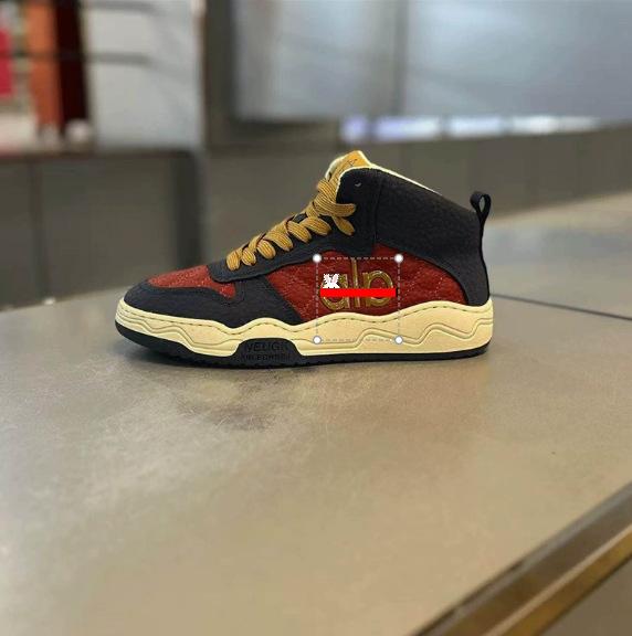 Spring new light luxury low-top shoes daily shoes lace-up casual popular shoes trendy