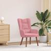 Armchair Pink 63 X 67 X 94 Cm Velvet