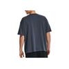 Under Armour Loose Fit Letter Print Sports T-Shirt Men Tops Gray 1379558-044