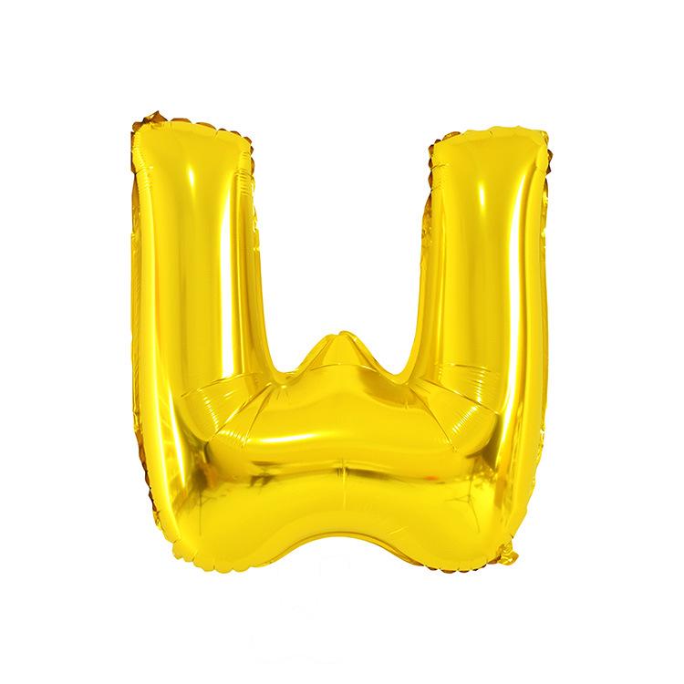 Aluminum Foil Balloon, English Letters, Birthday Party Wedding Decoration, 16" 32" 40"