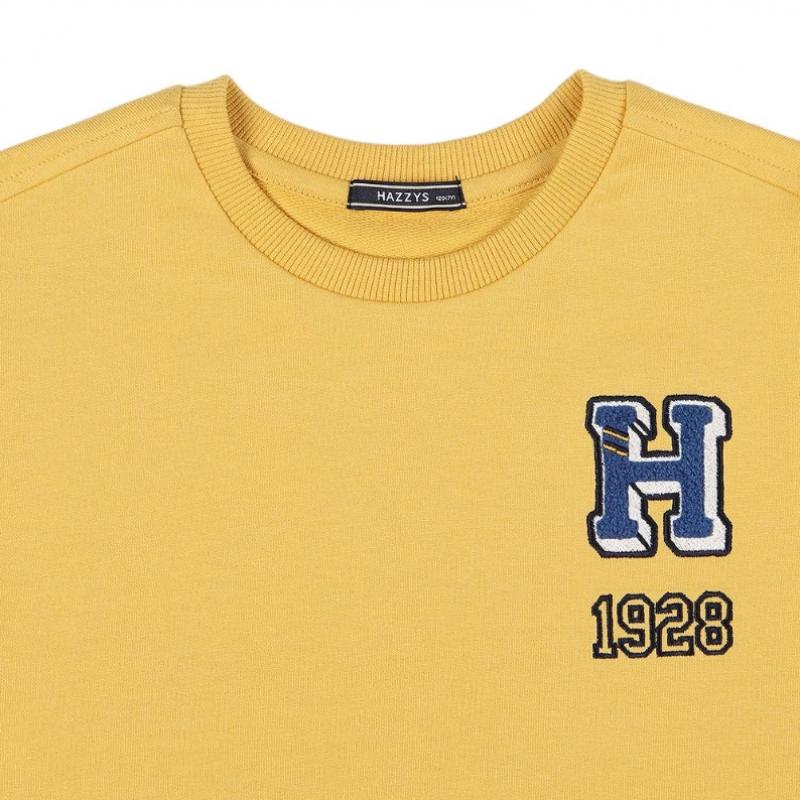 Hazzys Kids British LaYered Sweatshirt Hsf12tm14m Ye