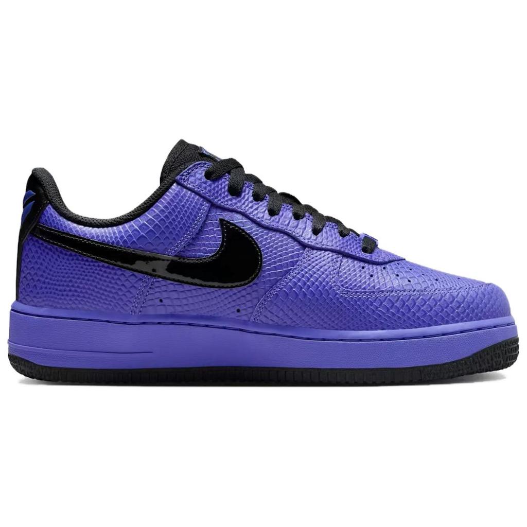 Nike Kobe Bryant x FC Barcelona x Air Force 1 Low Protro Persian Violet Unisex Sneakers Purple Black II7062-500