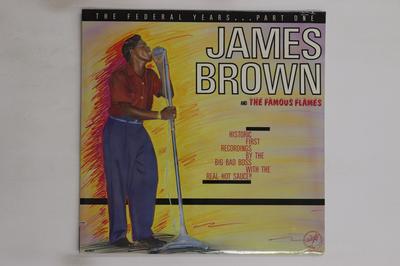 LP Record JAMES BROWN - Federal Years ... Part One SS8023 SOLID SMOKE 1984 US Soul/Funk Used