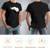 Black Rhino T-Shirt Vintage T Shirts Graphic Tee Shirt Fitted T Shirts For Men