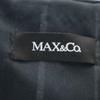 MAX&CO No sleeve Pleated one piece 38 Navy Women Used