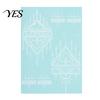 Gentle-On Skin Tattoo White Lace Sticker for Women, Temporary Face Body Fake Decal Arm, Waterproof Wedding Party Festival