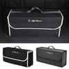 Car Trunk Storage Box Large Capacity Tool Organiser Bag Auto Goods Accessories For Alfa Romeo Stelvio Giulia 159 Giulietta