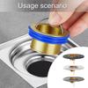 Brass Bathroom Floor Drain Fashionable Large Designs Elegant Circular Drain Strainer Backflow Preventer Filter Plugs