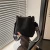 Elegant And Unique Bucket Bag Chic Design With Rhinestones For Fashion Forward Individuals In Black