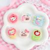 DIY Small Glossy Cartoon Cat Resin Accessories: Hair Clips, Phone Case Decorations, and Shoe Buckles