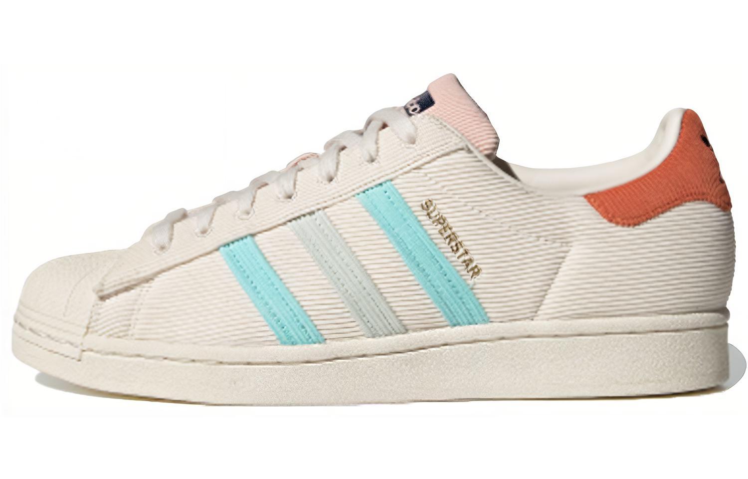 Adidas Superstar  White Brick Red Blue  S42849 36