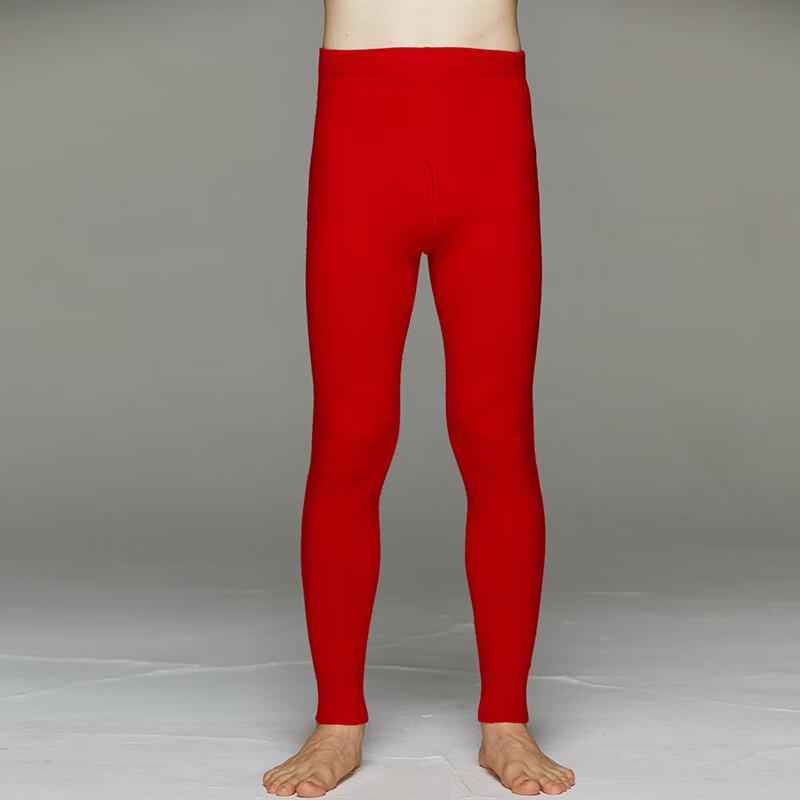Men's Thin Wool Blend Thermal Leggings