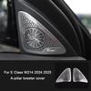 For Mercedes Benz E Class W214 2024 2025,Car Speaker Overlays Tweeter Hron Cover, Audio Protection, A-pillar Car Accessories