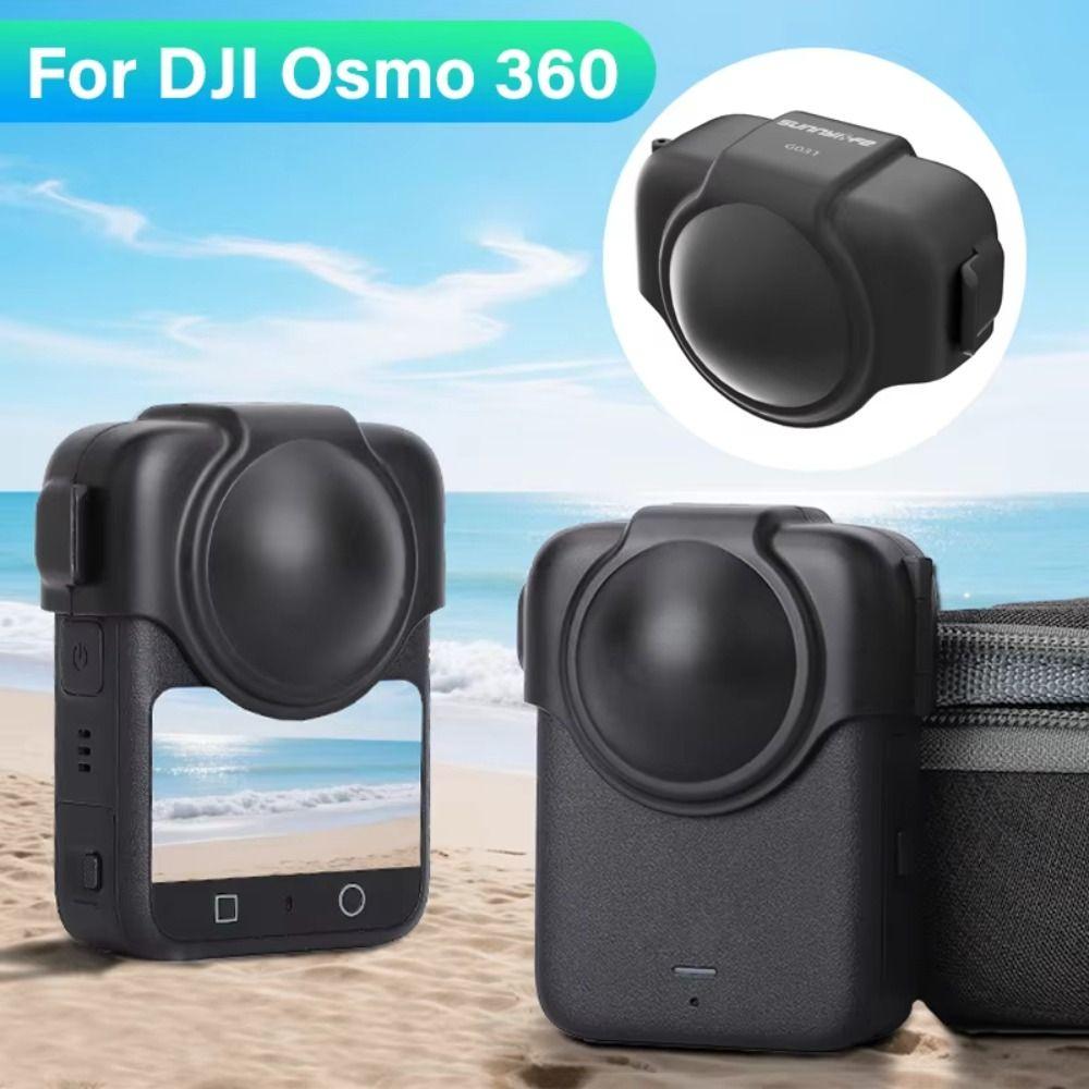 Anti-fall Lens Guard Dustproof Lens Cap for DJI Osmo 360 Panoramic Camera Accessories