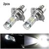 2Pcs/Set LED 100W H4 8000K 20 LED/White Two Bulbs Head Light/High Low Beam Lamps
