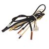 Juego de Sondas Termistoras para Aire Acondicionado de Exterior con Sensores de Resistencia 15K 20K 50K Puntas de Cobre Sonda de Vidrio Cable con Conector de Seis Pines