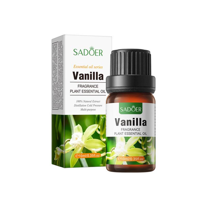 SADOER Aromatherapy Essential Oil Sakura Mint Vanilla Fragrance Massage Soothing Skin Care One Bottle Multi-Use Essential Oil