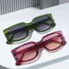 New square fashion sunglasses, simple and versatile trend sunglasses in Europe and America