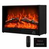 XR0596 European Style LED Electric Fireplace Insert with Realistic Flame Effect