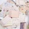 Retro Junk Journal Sticky Notes & Stickers Pack – 53 Large Sheets, Tickets, and Receipts