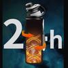 316 Stainless Steel Vacuum Insulated Sports Water Bottle 800ml Leakproof Outdoor Travel Hydration Flask Hiking Gym Camping